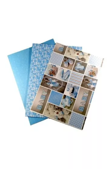 Galeria Hobby Karton baby mix 300g, 24x34cm 3 szt.