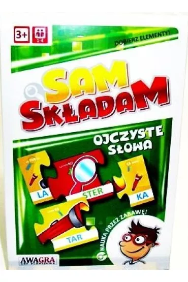 Puzzle 36 el. Ojczyste s�owa. Sam sk�adam Fan - Uk�adanka Ojczyste S�owa