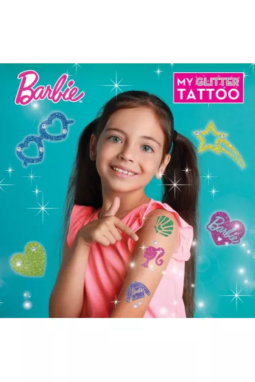 Brokatowe tatua�e - Barbie Lisciani
