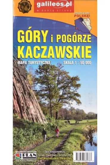 Mapa tur. G�ry i Pog�rze Kaczawskie 1:50000