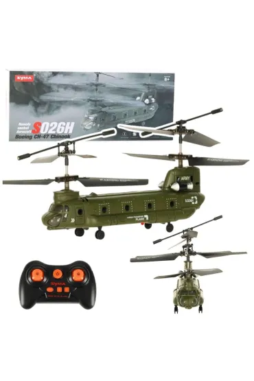 Helikopter �mig�owiec R/C Syma S026H-1 ziel khaki LeanToys