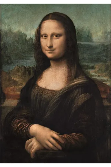 Puzzle 1000 el. Compact Museum Leonardo - Gioconda Clementoni