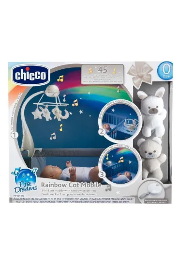 Karuzela Rainbow 3w1 r�owa Chicco