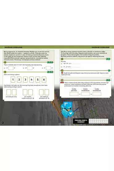 Minecraft. Matematyka. Megazadania 12+ - Katherine  Pate, Dan  Lipscomb