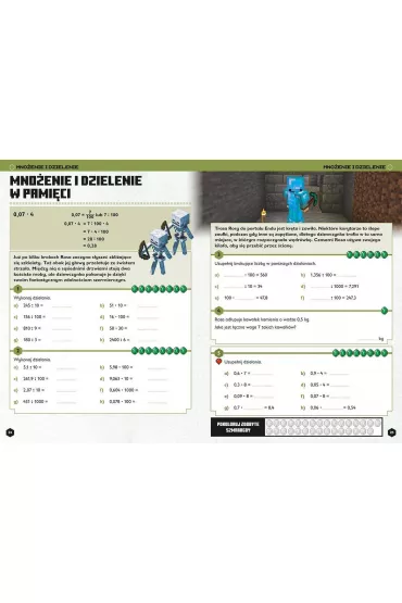 Minecraft. Matematyka. Megazadania 12+ - Katherine  Pate, Dan  Lipscomb