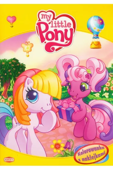 M�j kucyk Pony Kolorowanka z naklejkami
