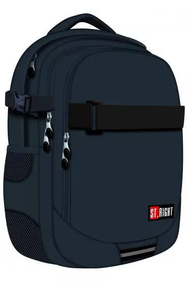 St. Majewski Plecak szkolny Stright BP-34 Gray