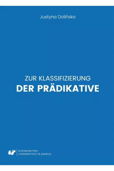 Zur Klassifizierung der Pradikative - Justyna  Doli�ska