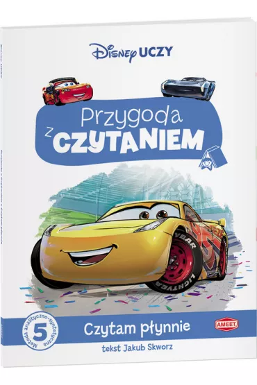 Disney uczy Auta 3 Przygoda z czytaniem. Czytam p�ynnie * *
