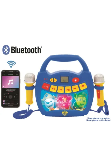 G�o�nik Bluetooth Psi Patrol z dwoma mikrofonami, efektami �wietlnymi oraz akumulatorem w zestawie MP320PAZ