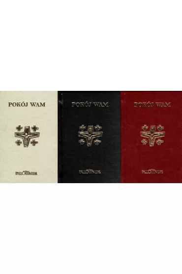 Pok�j Wam modlitwnik - czarny - Ks. Tomasz Bielski SAC