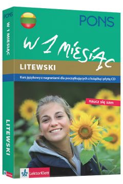 Litewski w 1 miesic kurs jzykowy dla pocztkujcych + CD