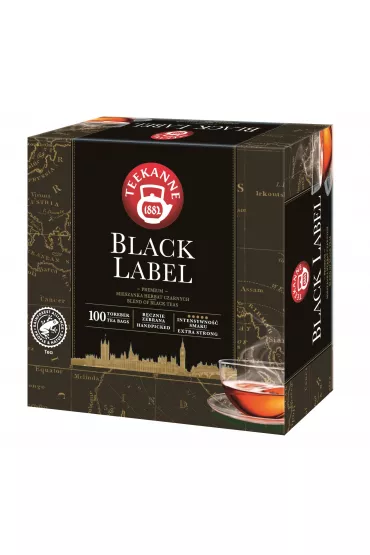 Teekanne Herbata Czarna Black Label 100 x 2 g