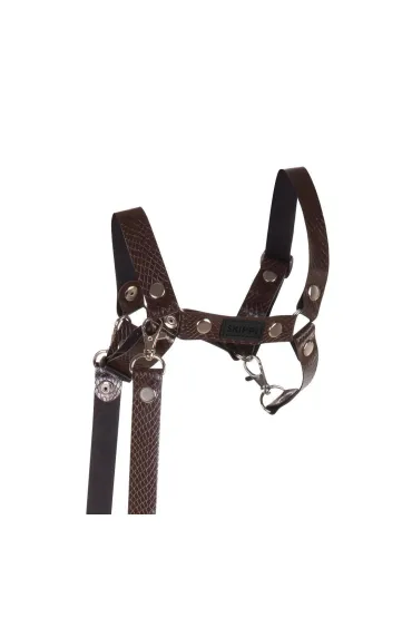 Kantar dla Hobby Horse wodze ekosk�ra br�zowy Handlosfera