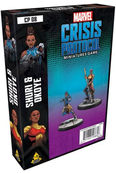 Marvel Crisis Protocol. Shuri and Okoye Atomic Mass Games