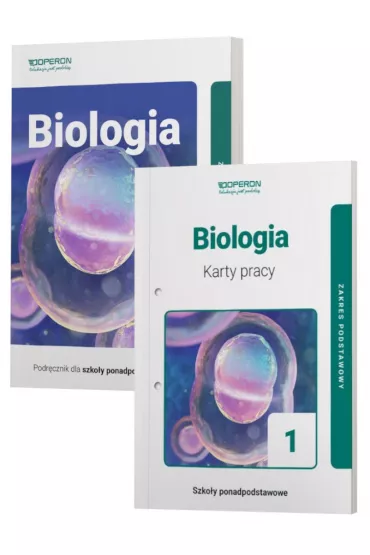 Biologia 1. Podr�cznik i karty pracy. Szko�y ponadpodstawowe. Zakres podstawowy - Beata Jakubik, Renata Szyma�ska
