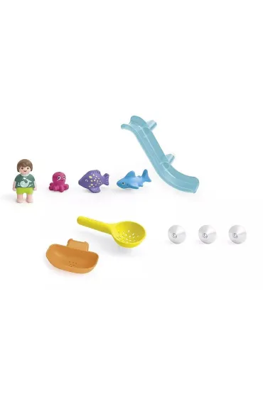 Playmobil Junior Aqua Wodna zje�d�alnia z morskimi zwierz�tkami 71689