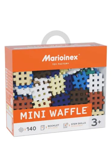 Klocki konstrukcyjne 140 element�w Wafle Mini MARIOINEX 909072   KLOCKI KONSTR WAFLE MINI 140EL MARIO 072 PUD