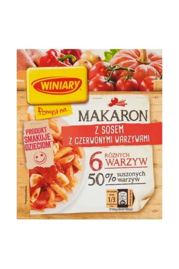 Winiary Pomys� na... Makaron z sosem z czerwonymi warzywami 42 g