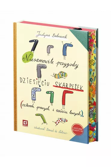 Niesamowite przygody dziesiciu skarpetek (barwione brzegi) - Justyna Bednarek