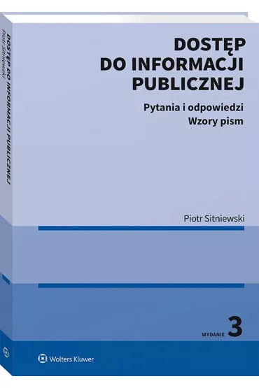 Dost�p do informacji publicznej w.3/2020 - Piotr Sitniewski