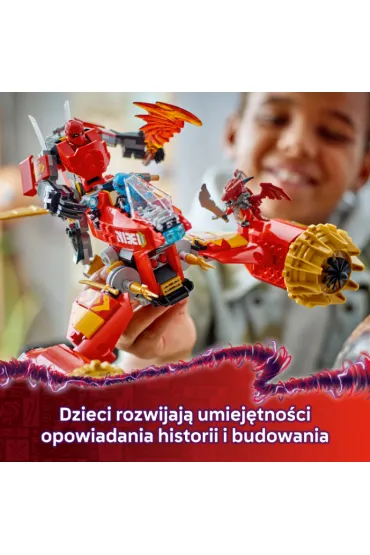 LEGO NINJAGO Burzowy je�dziec-mech Kaia 71830