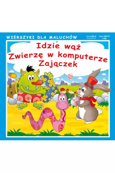 Idzie w�� zwierz� w komputerze zaj�czek wierszyki dla maluch�w