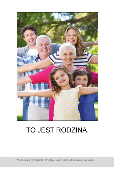 Rodzina. Bardzo proste czytanki