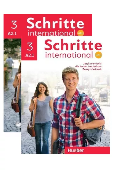 Pakiet Schritte International Neu 3. Poziom A2.1. J�zyk niemiecki dla liceum i technikum. Podr�cznik i zeszyt �wicze�