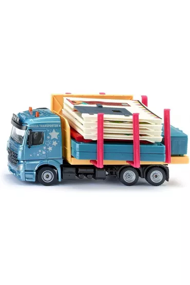 Siku Super - Fertighaus Transporter