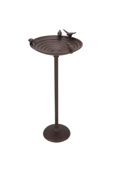 Esschert Design Poid�o dla ptak�w na n�ce �eliwne 60cm