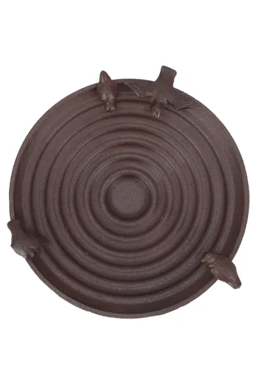 Esschert Design Poid�o dla ptak�w na n�ce �eliwne 60cm