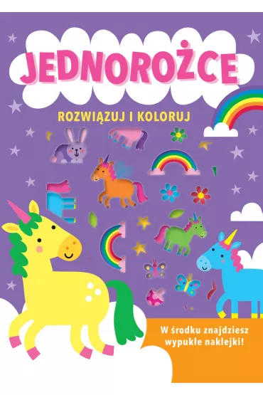Rozwi�zuj i koloruj. Jednoro�ce