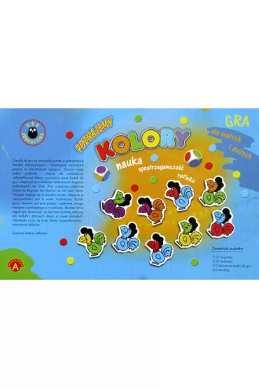 Poznajemy kolory - gra edukacyjna