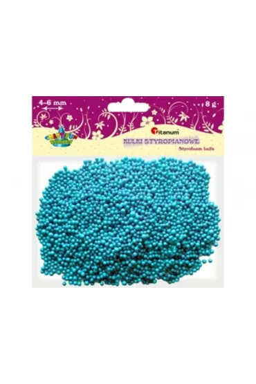 Hasta Kulki styropianowe jasnoniebieskie 8 g, 4-6 mm