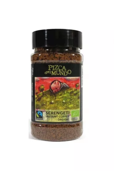 Pizca Del Mundo Kawa rozpuszczalna Robusta Serengeti Fair Trade 100 g Bio