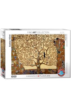 Puzzle 1000 el. Drzewo ycia Klimt Eurographics