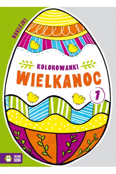 Kolorowanki Wielkanoc. Jajko cz.1
