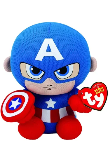 Beanie Babies. Marvel Kapitan Ameryka 15 cm Ty