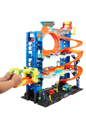 Hot Wheels. City Mega Gara� Atak smoka Zestaw HKX48 Mattel