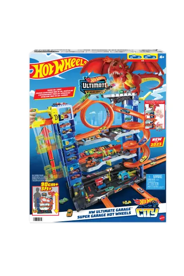 Hot Wheels. City Mega Gara� Atak smoka Zestaw HKX48 Mattel