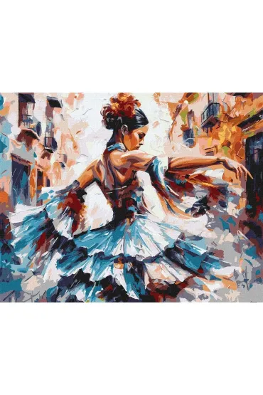 Ideyka Malowanie po numerach - Dama w ta�cu 40x50cm
