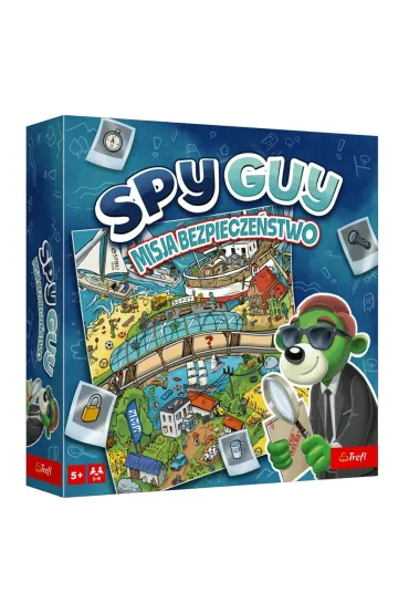 GRA Spy Guy Misja bezpiecze�stwo Trefl