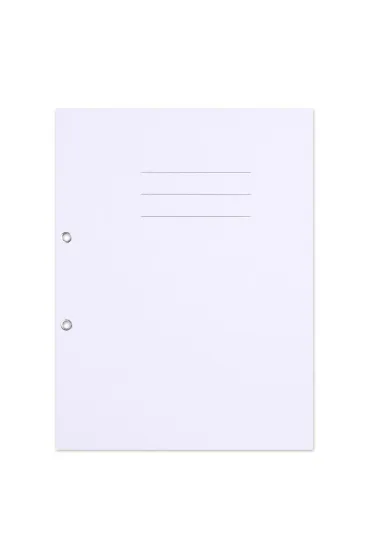 Office Products Skoroszyt A4 z oczkiem nadruk bia�y