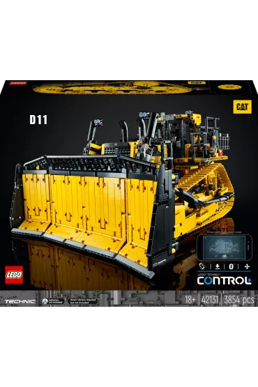 Lego TECHNIC Sterowany aplikacj� buldo�er Cat D11 42131