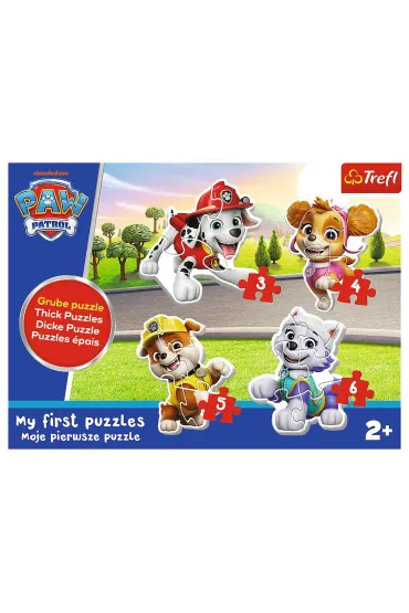 Puzzle Baby Classic - Kochane pieski Trefl