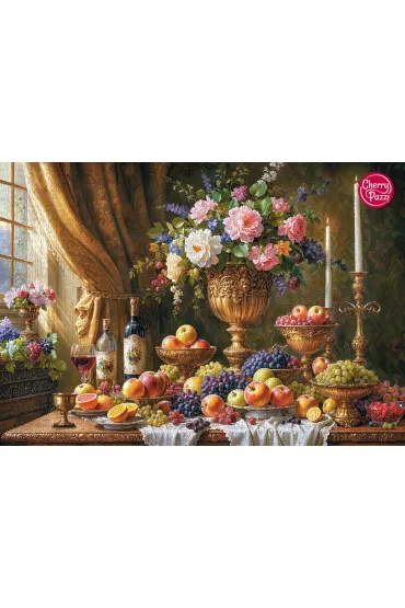 Puzzle 2000 el. Baroque Table CherryPazzi