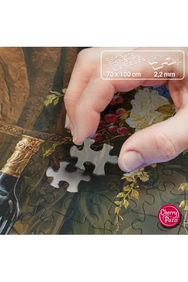 Puzzle 2000 el. Baroque Table CherryPazzi