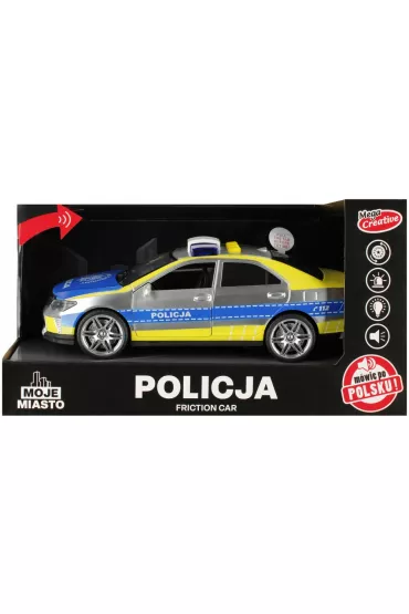 Auto Policja Moje Miasto MEGA CREATIVE 520399