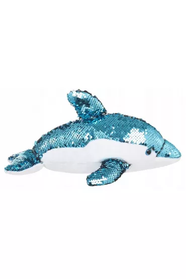 Smily Play Delfin cekiny niebieski